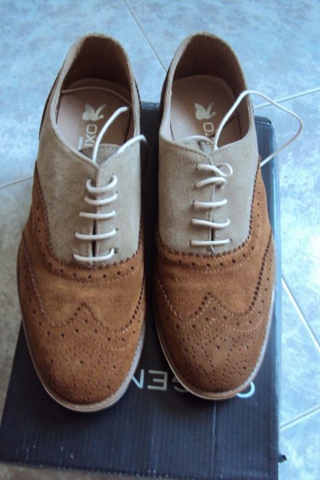 Продавам № 38 и №37 чисто нови обувки от естествена кожа и естествен в