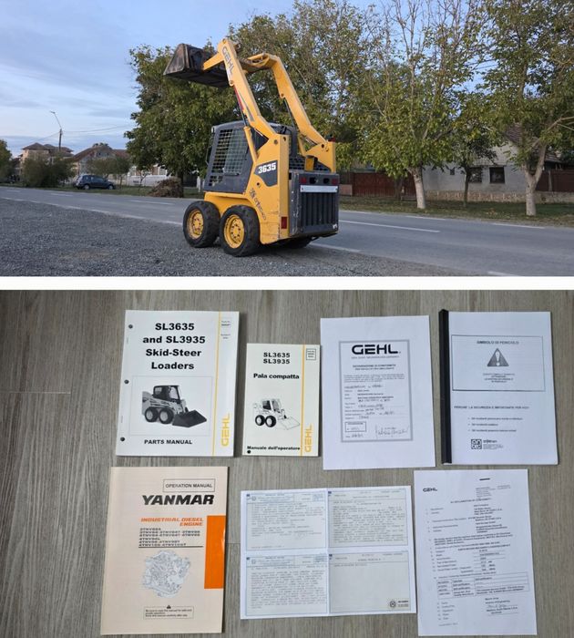 Miniîncarcător GEHL 3635 cu 1020h ORIGINALE  mini încărcător