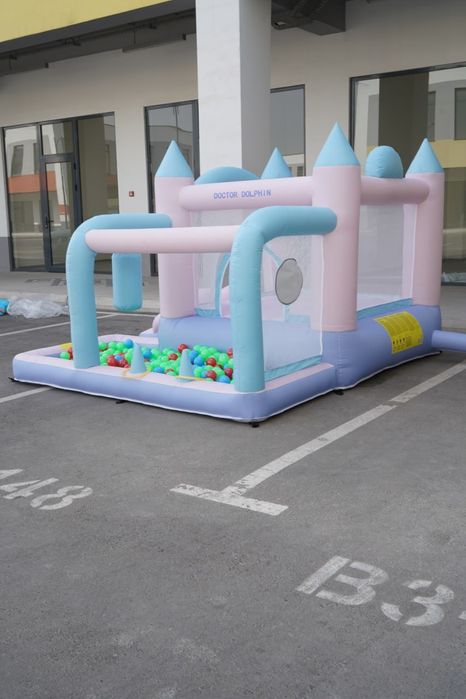 Надувной батут с бассейном ( 287х262х182) Бесплатный доставка