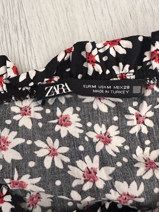 Къса рокля на цветенца ZARA