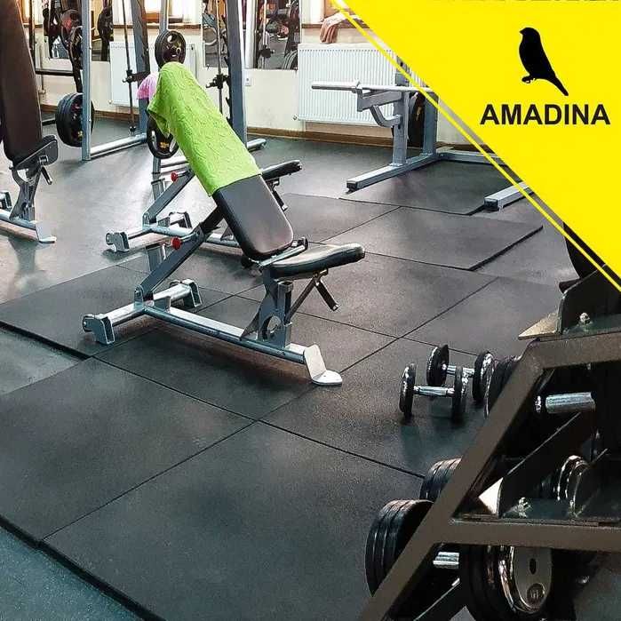 напольное Резиновое покрытие для тренажерного зала