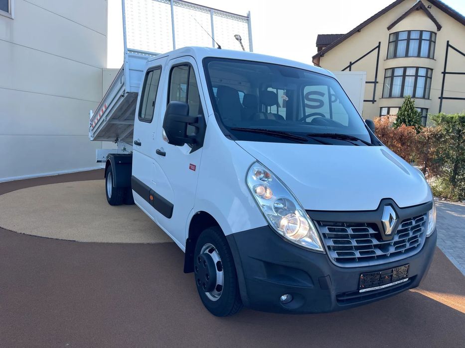Renault Master Doka 7LOCURI  BASCULABIL PUNTE DUBLA Renault Master Doka 2.3DCI, 163CP, Clima, Pilot, Computer, Carlig