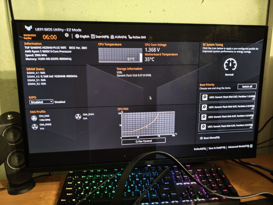 Дънни платки AM5 B650 различни модели Gigabyte/Asus/Maxsun