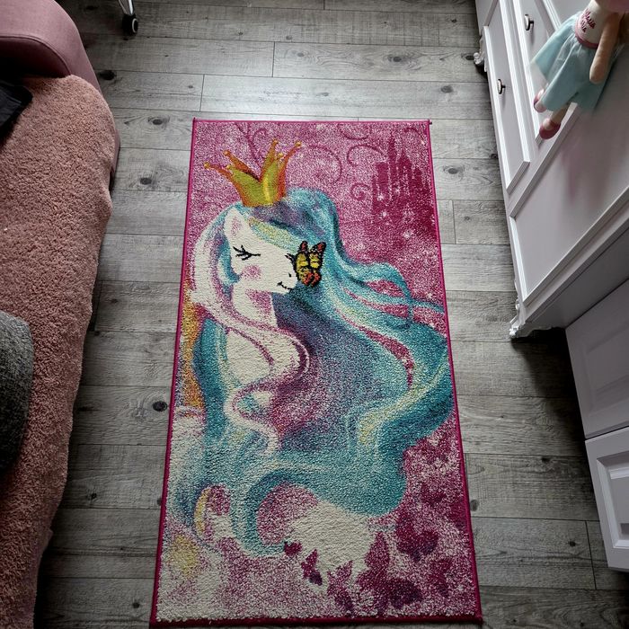Covor Sintelon Play Princess 150 cm × 80 cm . Fetițe