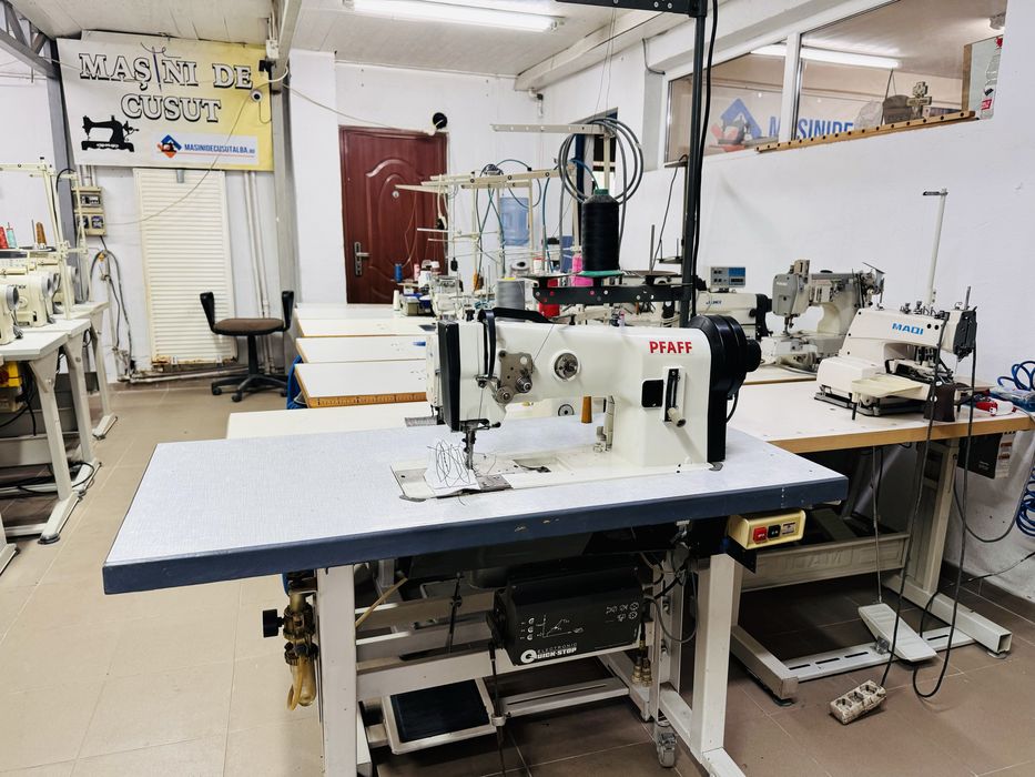 Masina de cusut piele PFAFF cu triplu transport