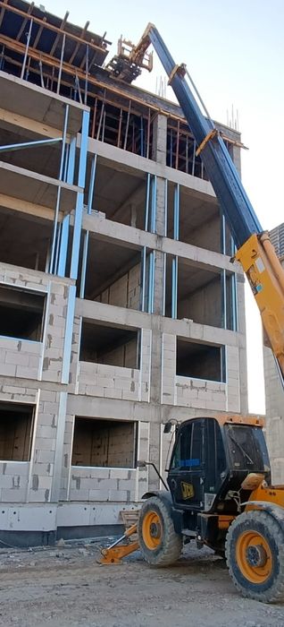 Услуги телескопического погрузчика