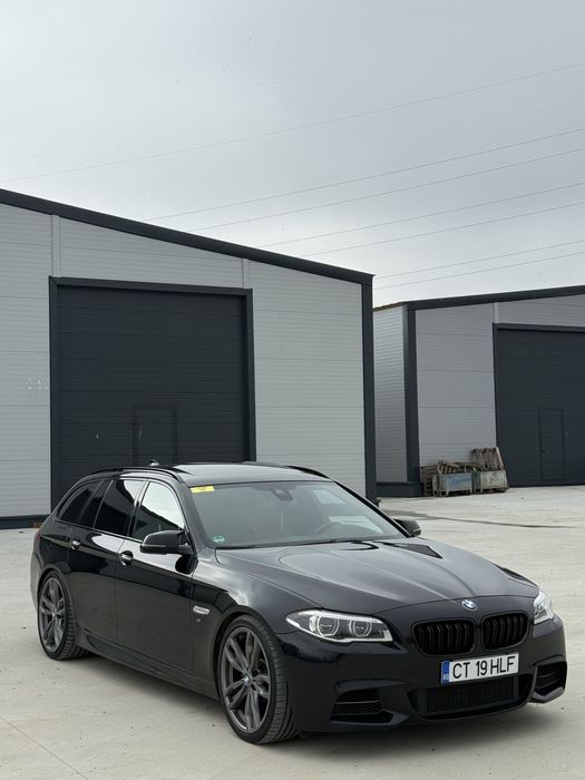 Bmw m550d f11 LCI blacksapphire  individual 381cp