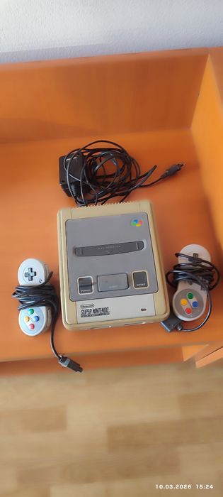 Super Nintendo Entertainment System.
