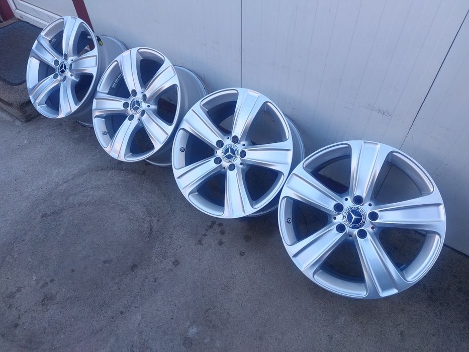 Jante aluminiu originale r18 / Mercedes Vw Audi Skoda Seat / 5x112