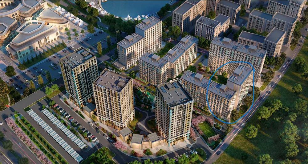 2комнатная-47м2 у Янги Узбекистан! $49К, взнос $14К! УСПЕЙ!