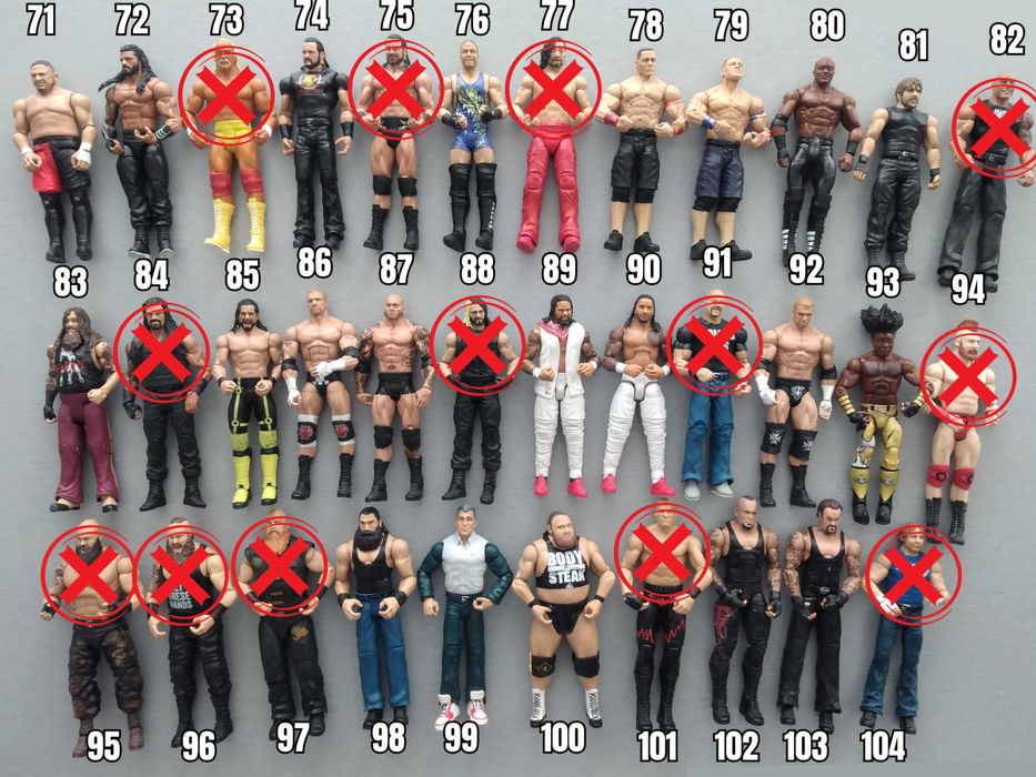 Кечисти Екшън Фигурки WWE Pro-Wrestling Кеч Играчки John Cena 3/3