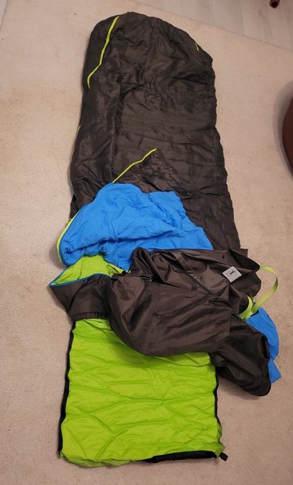 Sac de dormit Decathlon Quechua Rando Thermo (cu saltea integrată)