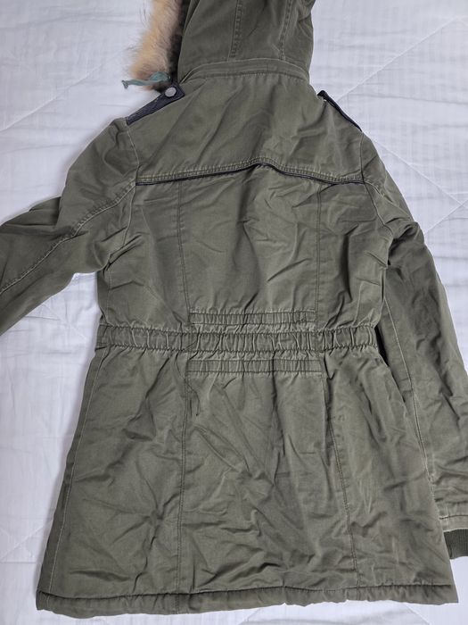 Тъмно зелено яке - размер L