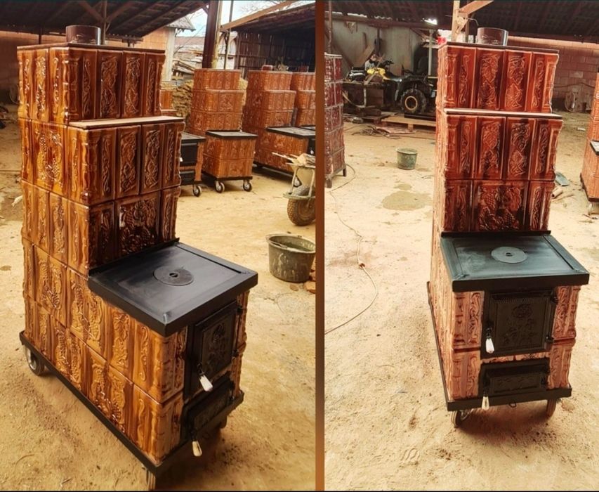 Vând sobe de teracotă premontate diferite modele