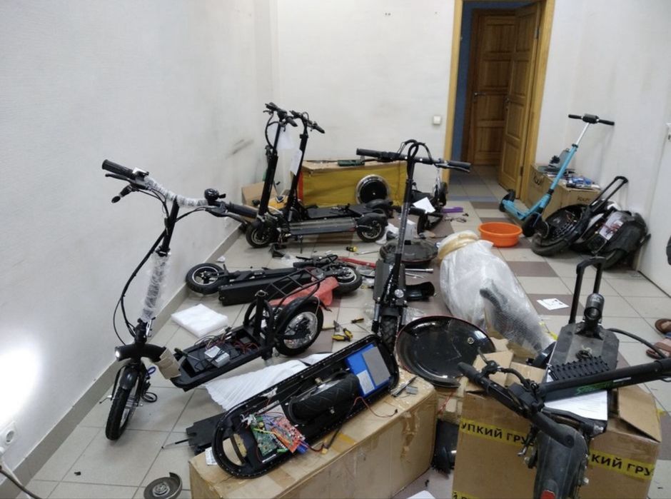 Ремонт самокатов детская машина быстро и качественно