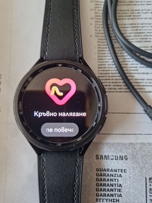 Samsung galaxy watch 6 CLASSIC-LTE-47mm.