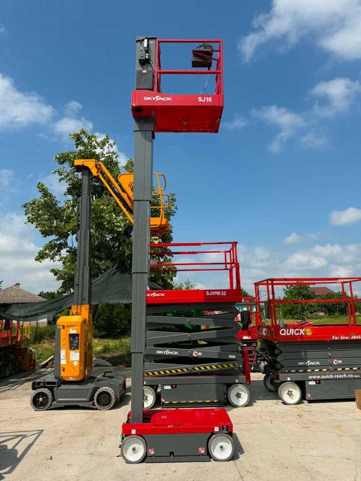 Nacela electrica Skyjack SJ16 an 2021 cu baterii noi( Genie, Skyjack, JLG, Haulotte)