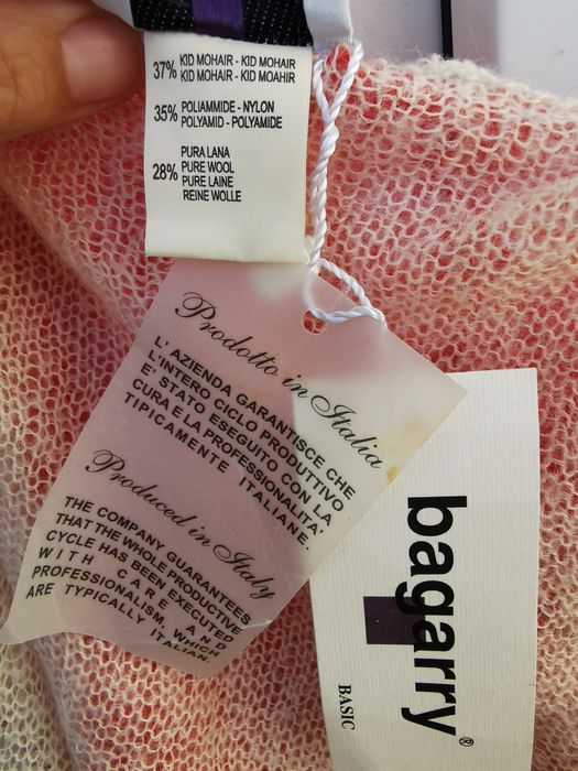 Cardigan Bagarry M-L kid mohair lână