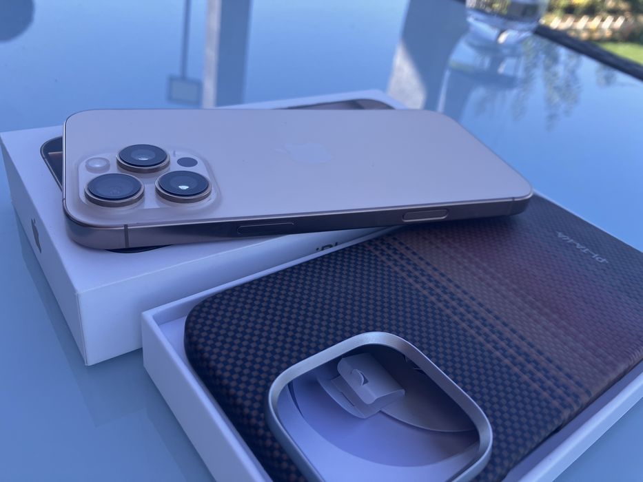 Iphone 16 Pro Max 256 gb Desert Titanium Impecabil