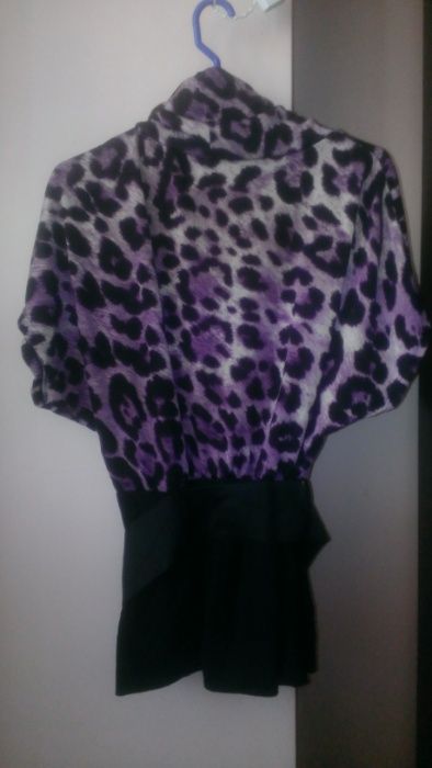 bluza double look include cureaua, guler rulat