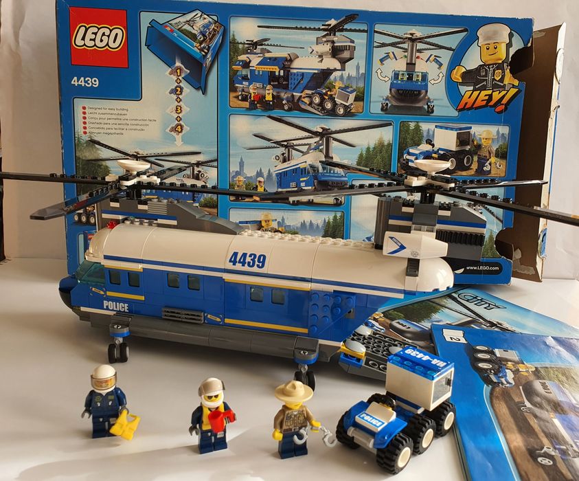 Конструктор LEGO CITY Полицейски хеликоптер