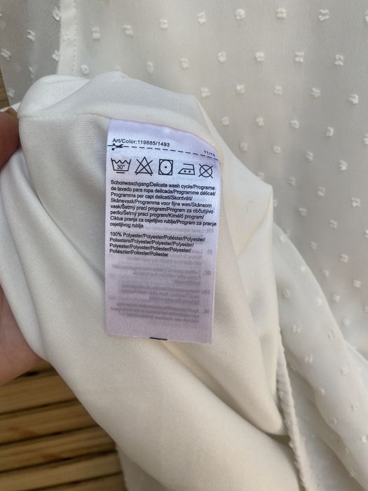 Bluză albă elegantă 40/42