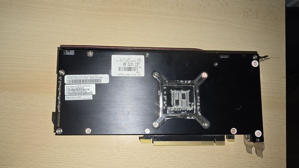 placa video gainward gtx 1060 6gb