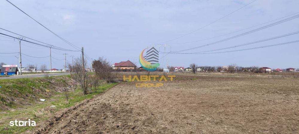 Teren extravilan – 10.000 mp, acces DN4 Frumușani