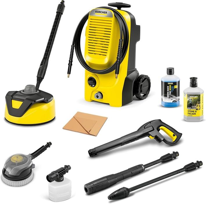 Aparat de spalat cu presiune 145 bar, 500 l/h, cu kit Car & Home Karcher K 5 Classic