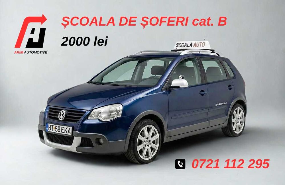 Școala de șoferi cat. B - 2000 lei - Botoșani