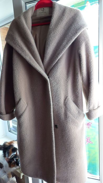 Пальто альпака новая