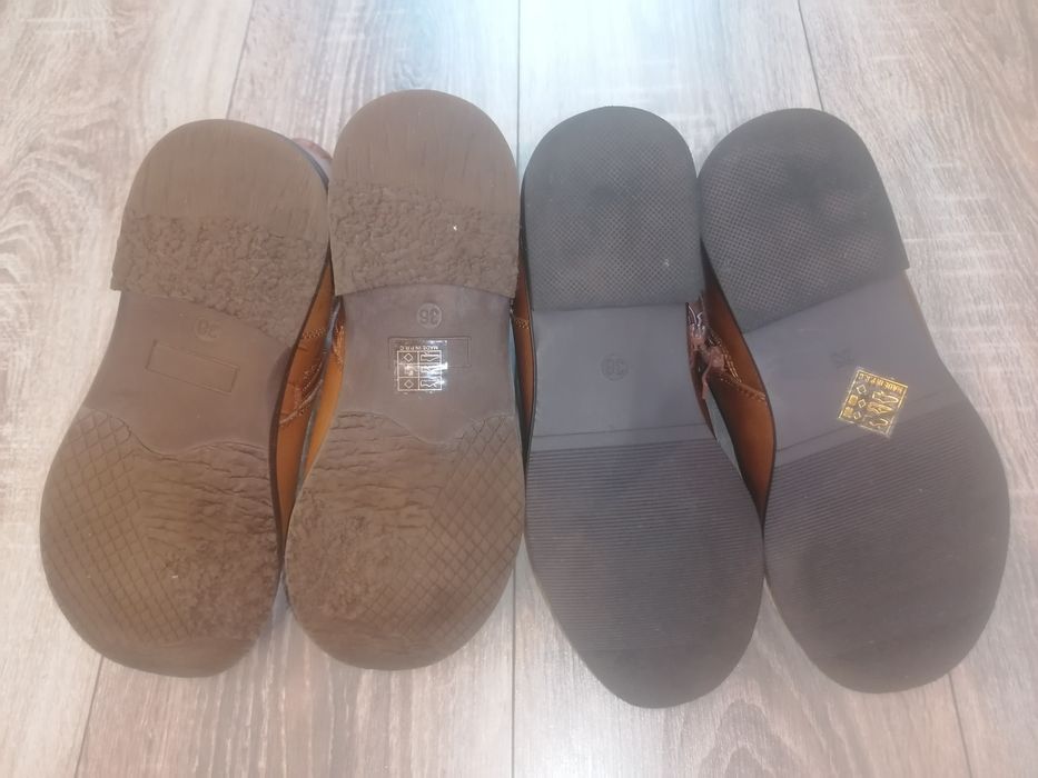 Botine damă, maro, mărime 36