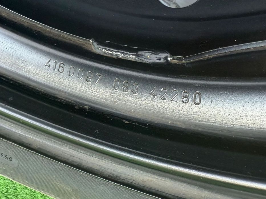 ROATĂ REZERVĂ 5*112  T 125/90 R 16 / DOT 1012 / MERCEDES BENZ C220 CDI 2011 2.1 DIESEL C-Class W204 SEDAN 2007-2015