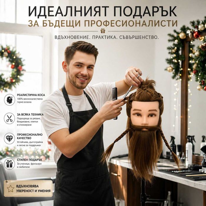 Мъжкa тренировачна глава - тренирай професионално