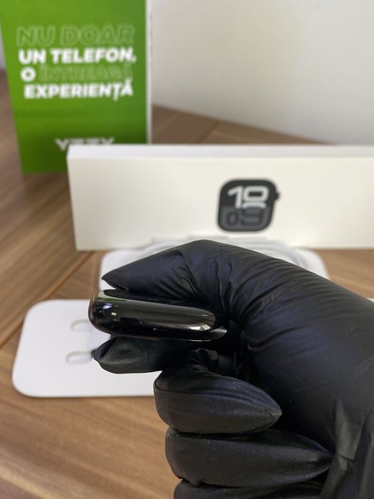 Apple Watch Seria 10 46 mm, GPS, Black, Ca nou, Cod produs: K7YK