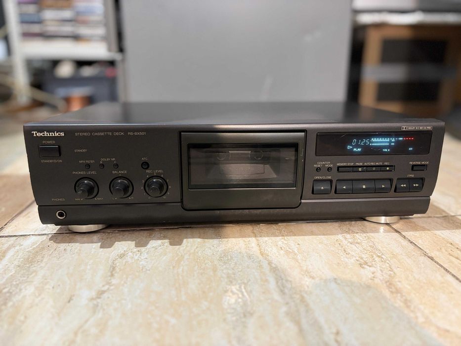 Deck Technics RS-BX646 3 capete, bias reglabil, perfect functional, sau Deck Technics RS-BX501 Autorevers, cu test video!