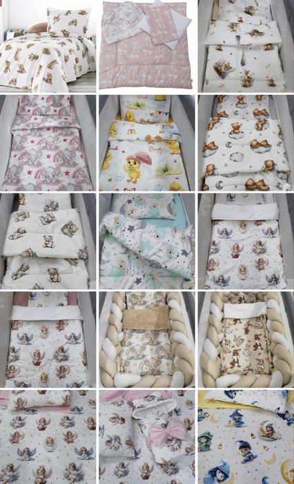 Спални детски/ бебешки комплекти