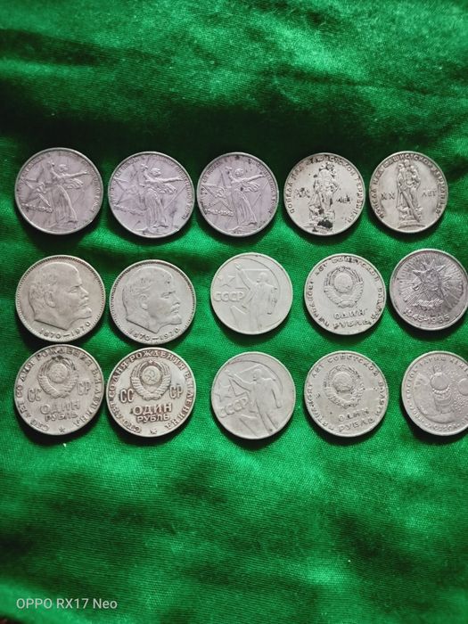 Продам монеты  великой победы