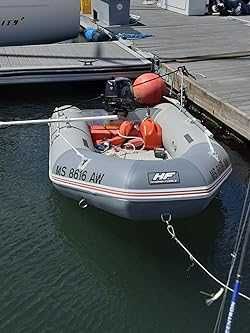 Barca nouă gonflabila ~2.40kila V podină bancă vasle, sfoară ancoră