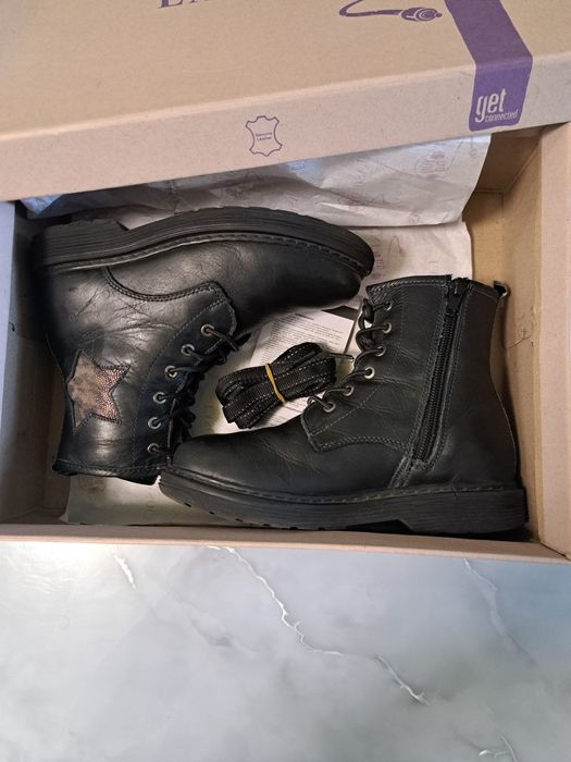 Боти за момиче естествена кожа Lasocki номер 32