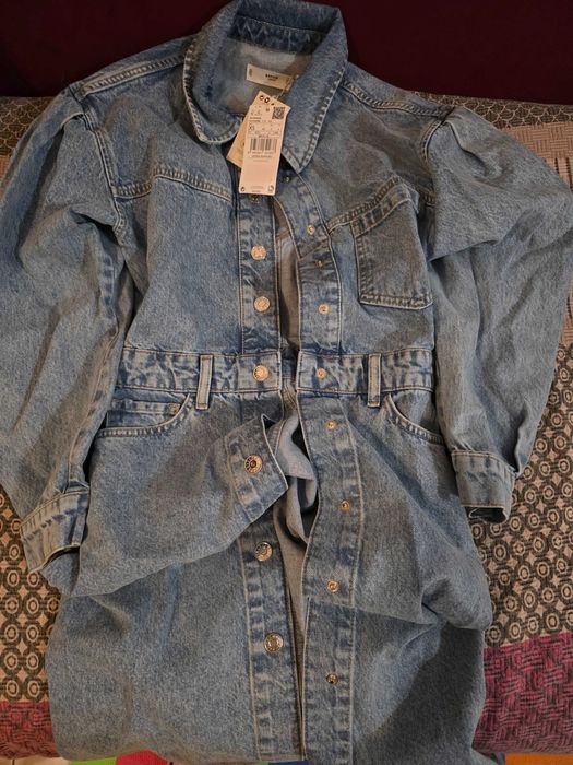 Дънкова рокля Mango, размер XS