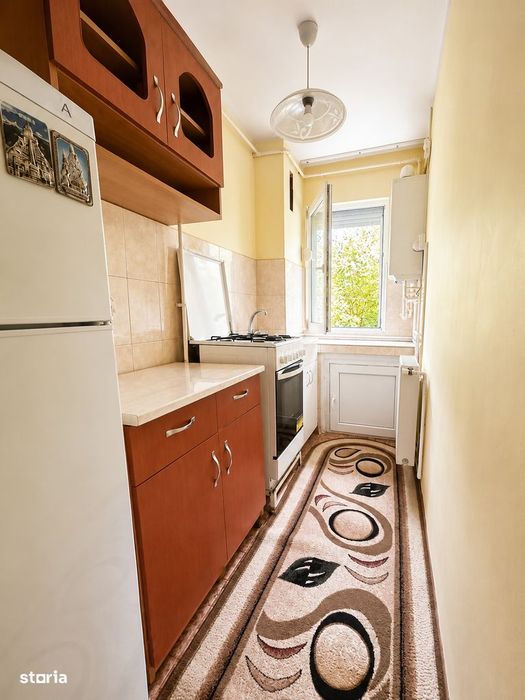 Apartament 2 camere, mobilat, utilat, parter inalt, zona Astra!