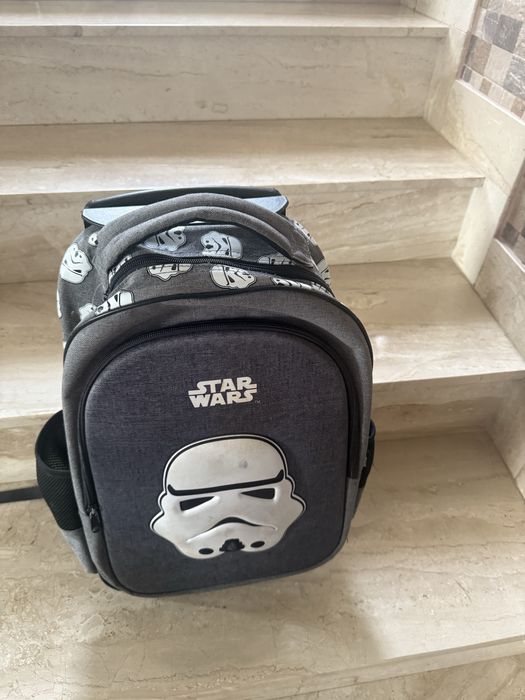 Ghiozdan Star Wars cu roti