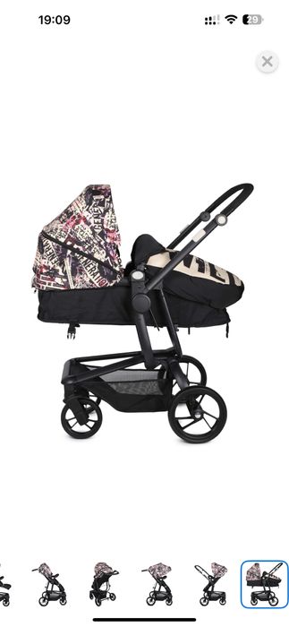 Коляска-трансформер Babyton Spider Beige