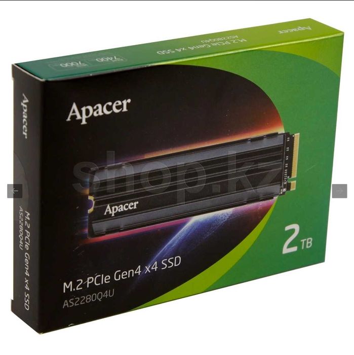SSD накопитель 2 TB Apacer AS2280Q4U, M.2, PCIe 4.0