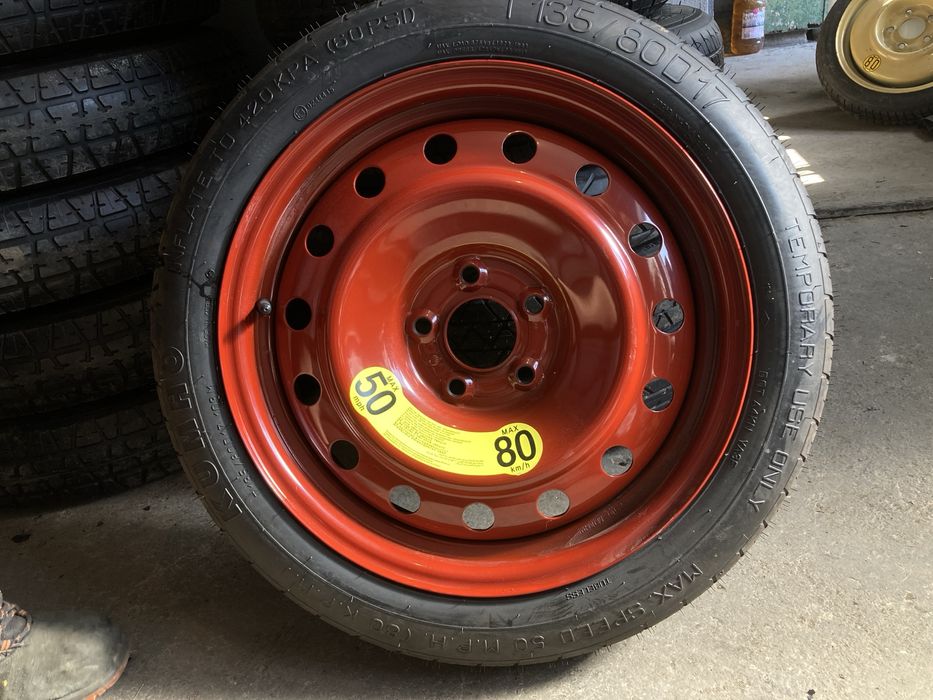 Roata Rezerva Slim Kia Hyundai Honda Toyota Suzuki 5x115 135 80 R17