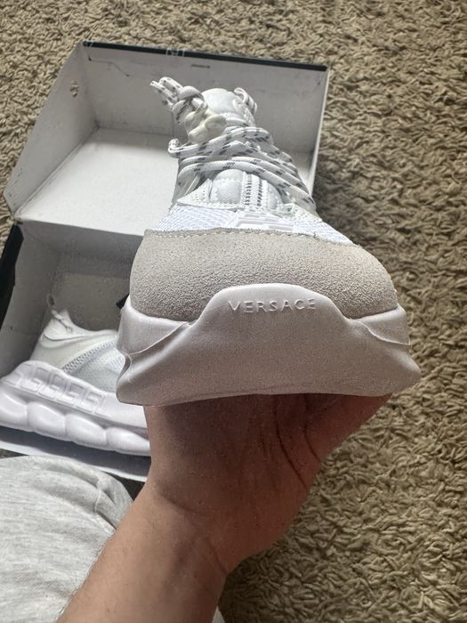 Versace Chain Reaction 43 White