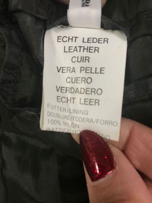 Естествена кожа мъжка шуба