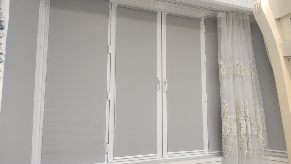 Ролл шторы, день и ночь.