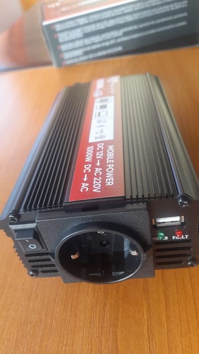 Invertor 1000w  1kw. Sinus pur unda modificata